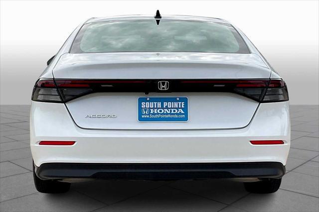 used 2025 Honda Accord car, priced at $30,999