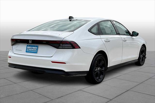 used 2025 Honda Accord car, priced at $30,999