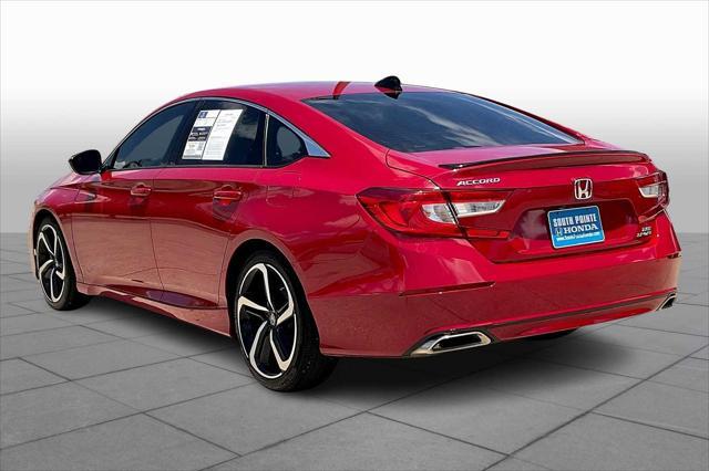 used 2022 Honda Accord car, priced at $27,699