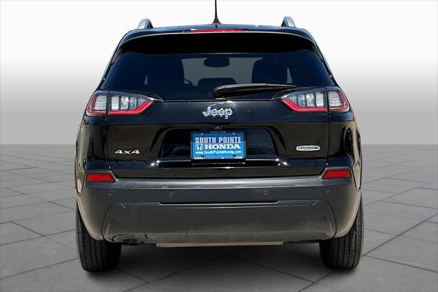 used 2020 Jeep Cherokee car, priced at $15,000
