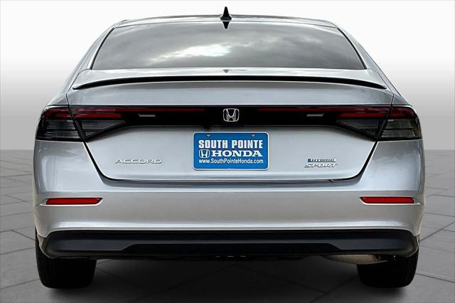 new 2024 Honda Accord Hybrid car, priced at $33,990