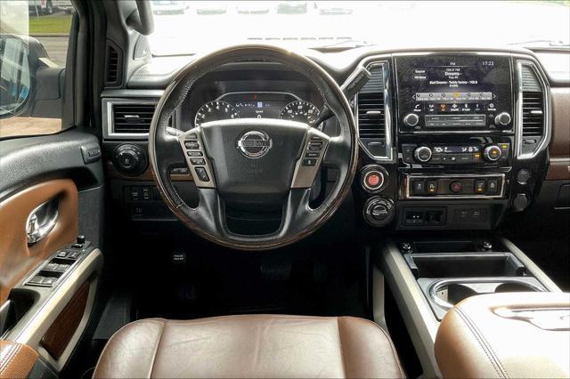 used 2021 Nissan Titan car, priced at $38,399