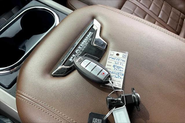 used 2021 Nissan Titan car, priced at $38,399