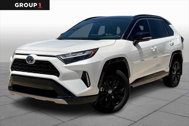 used 2022 Toyota RAV4 Hybrid car, priced at $35,000
