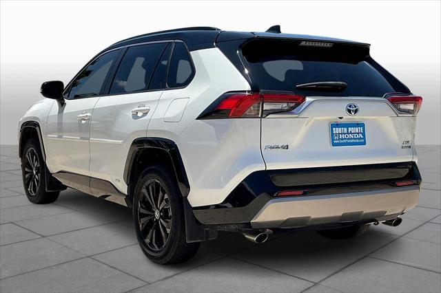 used 2022 Toyota RAV4 Hybrid car, priced at $35,000