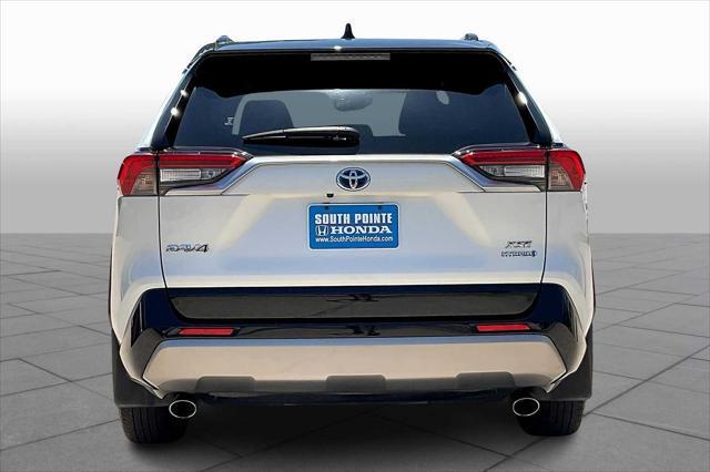used 2022 Toyota RAV4 Hybrid car, priced at $35,000