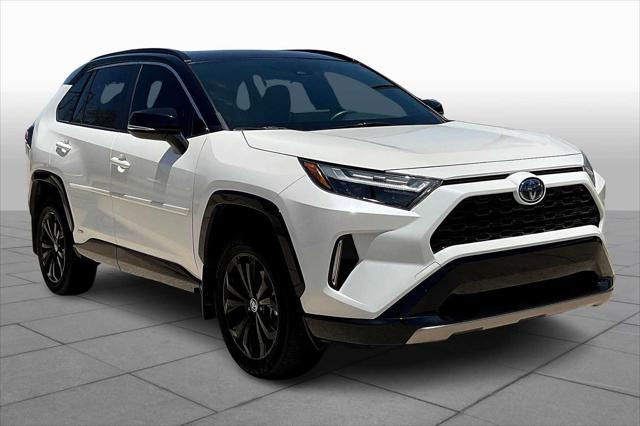 used 2022 Toyota RAV4 Hybrid car, priced at $35,000