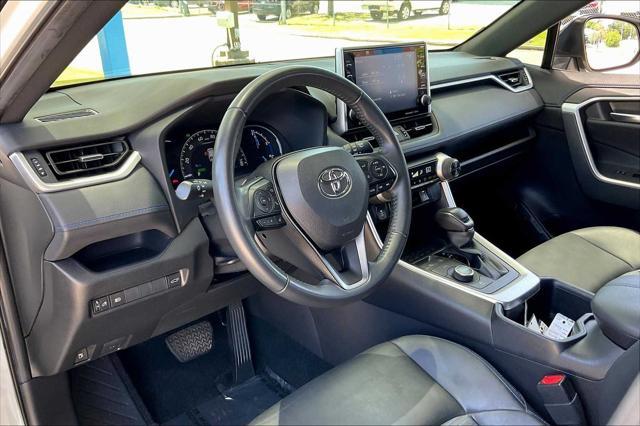 used 2022 Toyota RAV4 Hybrid car, priced at $35,000