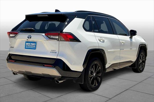 used 2022 Toyota RAV4 Hybrid car, priced at $35,000