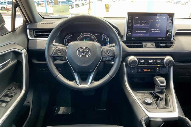 used 2022 Toyota RAV4 Hybrid car, priced at $35,000