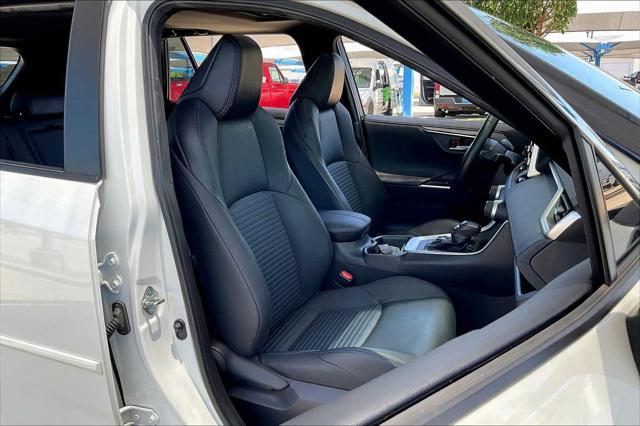 used 2022 Toyota RAV4 Hybrid car, priced at $35,000