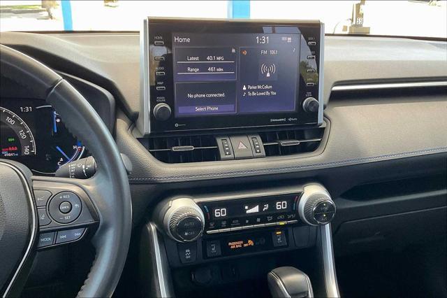 used 2022 Toyota RAV4 Hybrid car, priced at $35,000