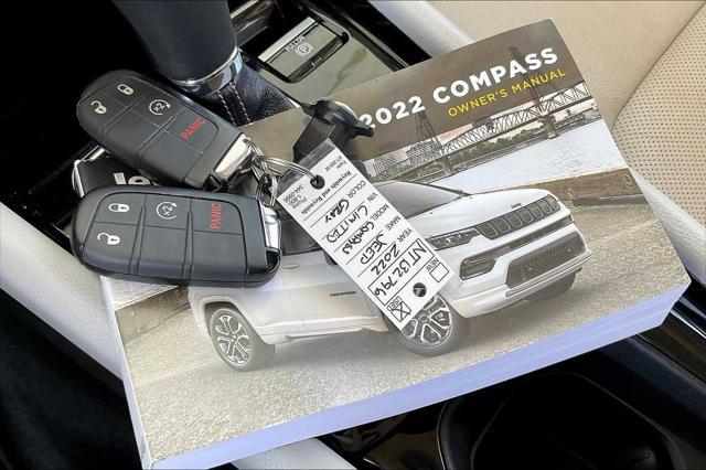used 2022 Jeep Compass car, priced at $23,999