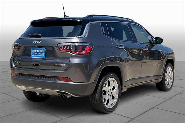 used 2022 Jeep Compass car, priced at $23,999