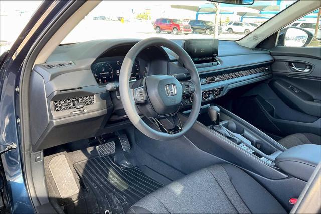 new 2025 Honda Accord car, priced at $31,710