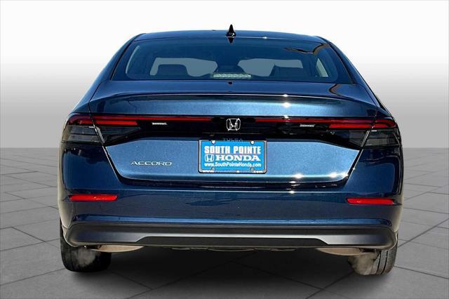 new 2025 Honda Accord car, priced at $31,710