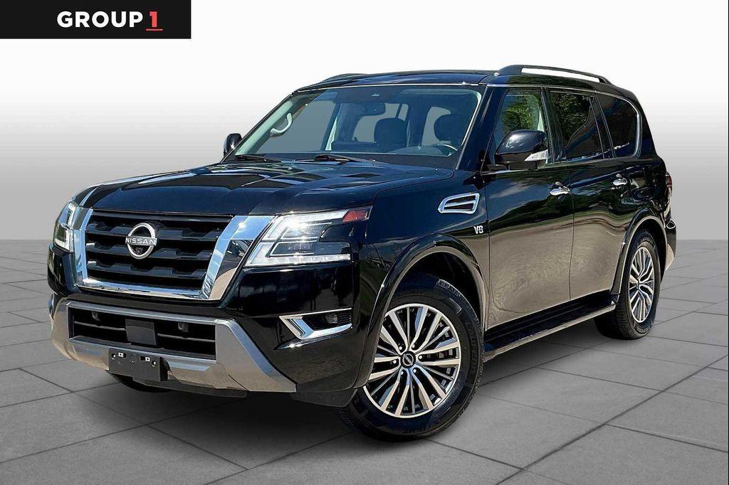 used 2021 Nissan Armada car, priced at $25,599