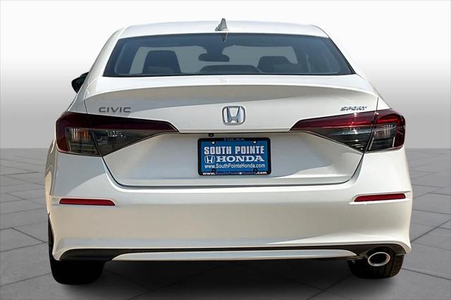 new 2025 Honda Civic car, priced at $27,800