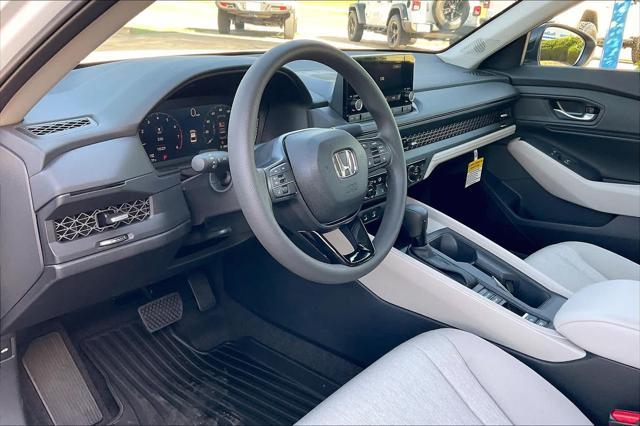 new 2025 Honda Accord car, priced at $32,165