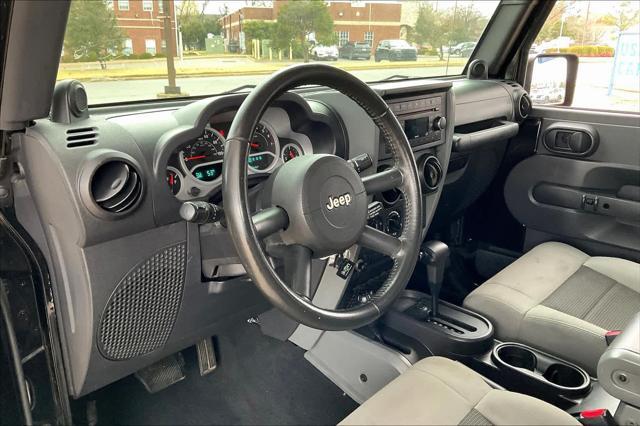 used 2010 Jeep Wrangler Unlimited car, priced at $14,399