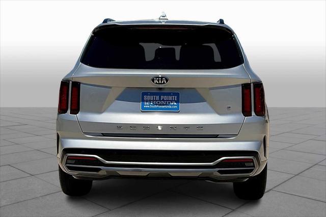 used 2021 Kia Sorento car, priced at $20,000