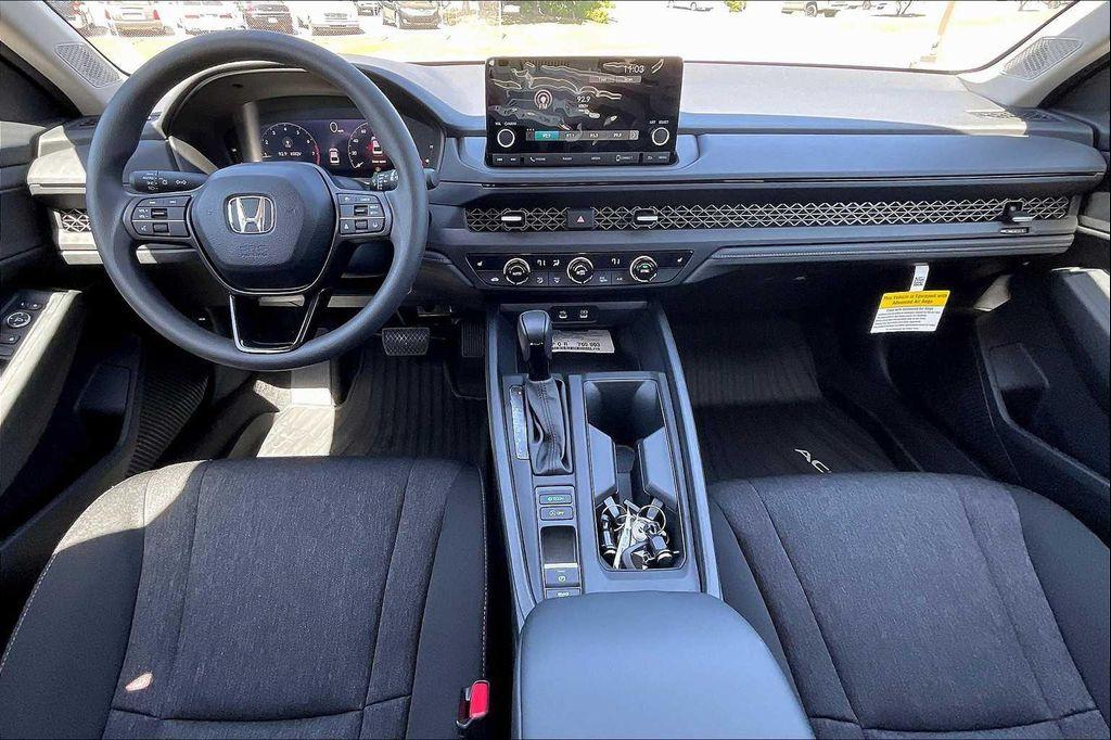 new 2025 Honda Accord car, priced at $30,460
