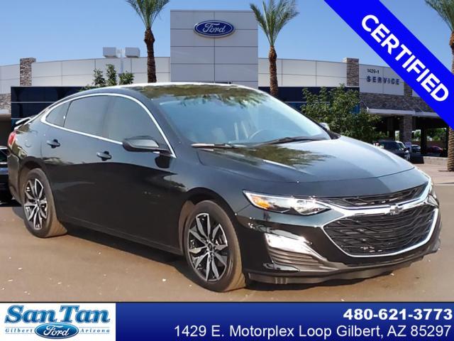 used 2024 Chevrolet Malibu car, priced at $21,007