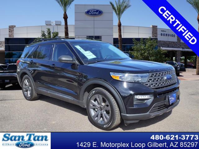 used 2021 Ford Explorer car, priced at $27,268