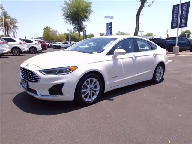used 2019 Ford Fusion Hybrid car, priced at $14,339