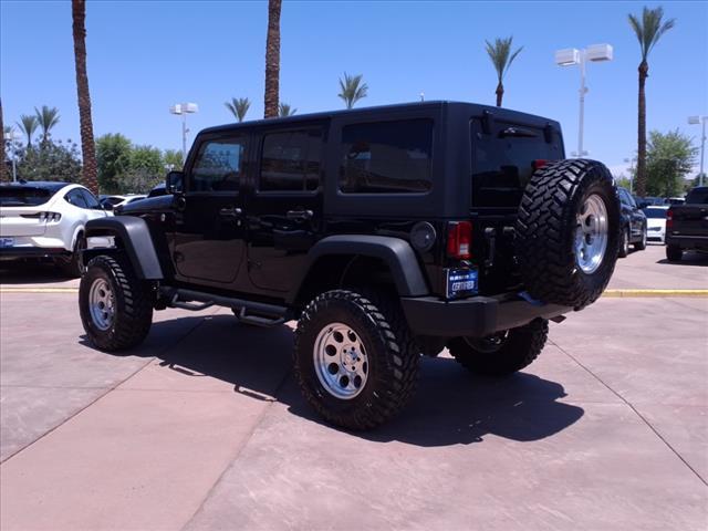used 2017 Jeep Wrangler Unlimited car, priced at $19,803