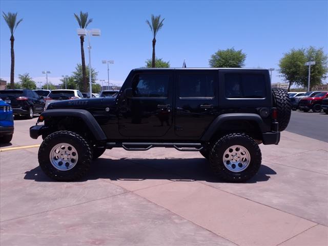 used 2017 Jeep Wrangler Unlimited car, priced at $19,803
