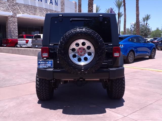 used 2017 Jeep Wrangler Unlimited car, priced at $19,803