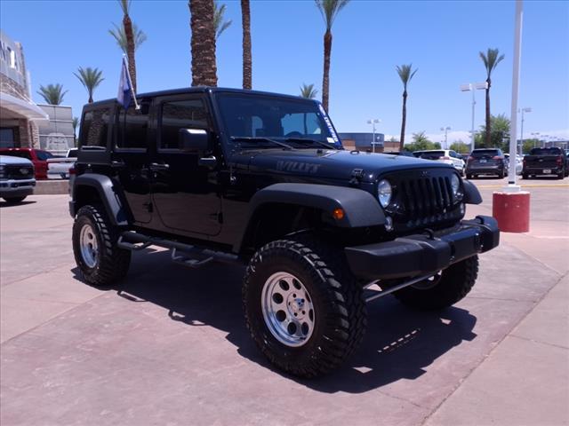 used 2017 Jeep Wrangler Unlimited car, priced at $19,803
