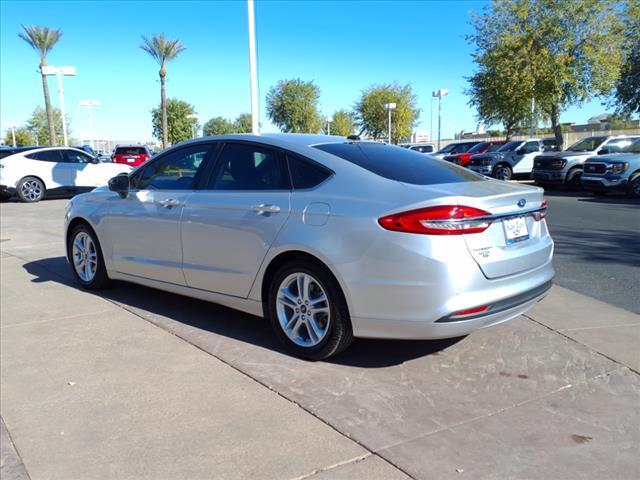 used 2018 Ford Fusion car, priced at $13,838