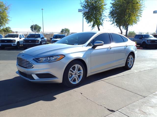 used 2018 Ford Fusion car, priced at $13,838