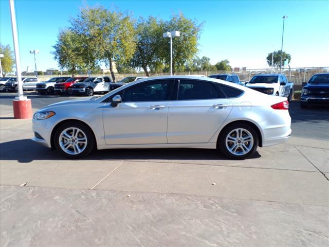 used 2018 Ford Fusion car, priced at $13,838