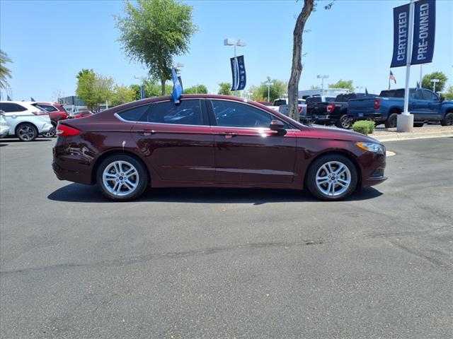 used 2018 Ford Fusion car, priced at $13,713