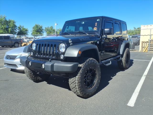 used 2017 Jeep Wrangler Unlimited car, priced at $23,963