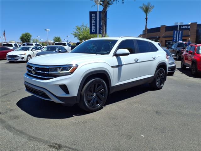 used 2021 Volkswagen Atlas Cross Sport car, priced at $24,121