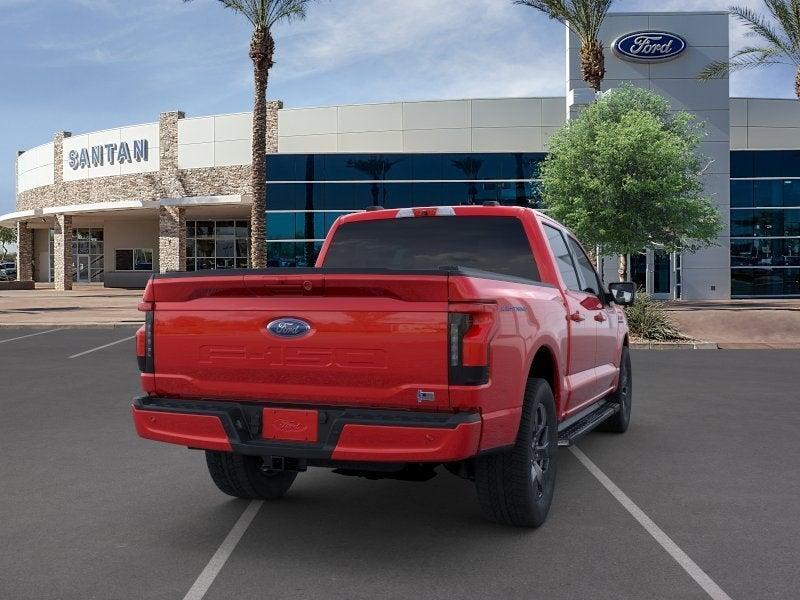 new 2023 Ford F-150 Lightning car, priced at $75,350