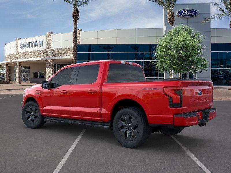 new 2023 Ford F-150 Lightning car, priced at $75,350