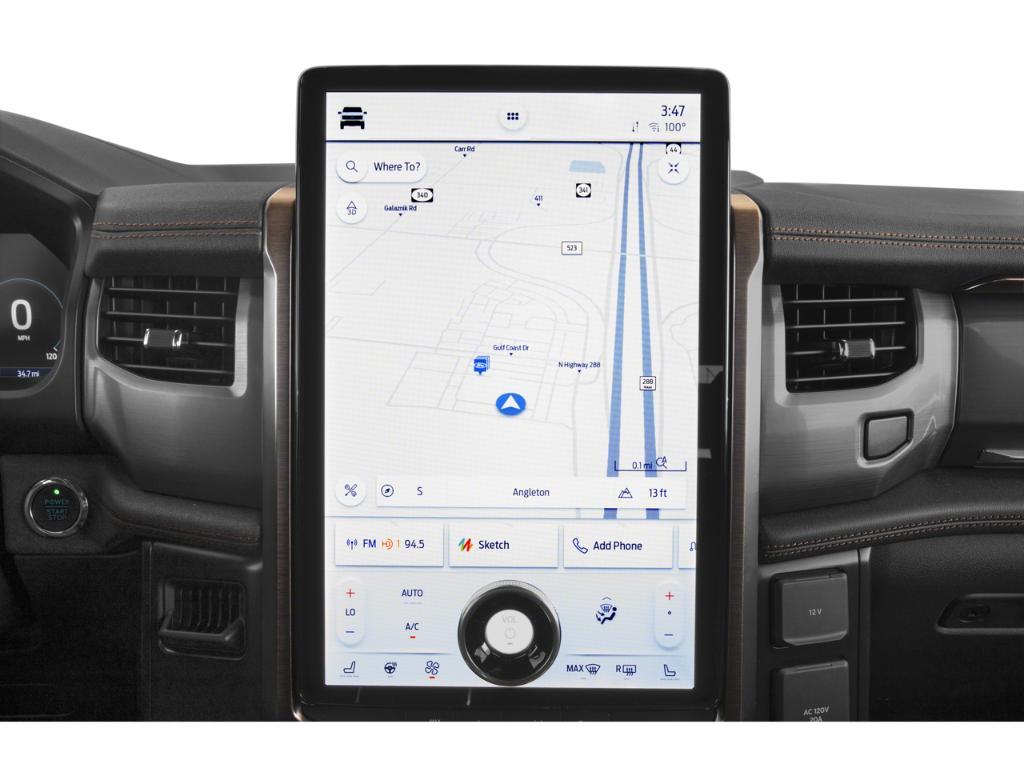 new 2025 Ford F-150 Lightning car, priced at $80,660