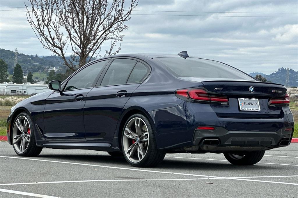 used 2022 BMW M550 car, priced at $53,988