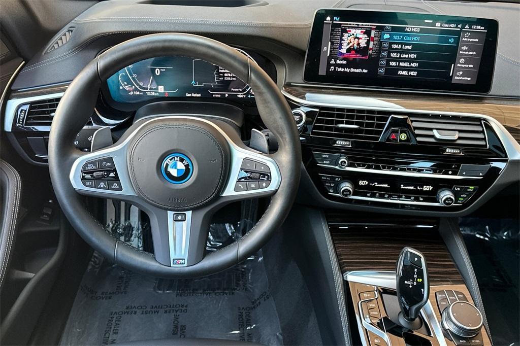 used 2022 BMW 530e car, priced at $41,988