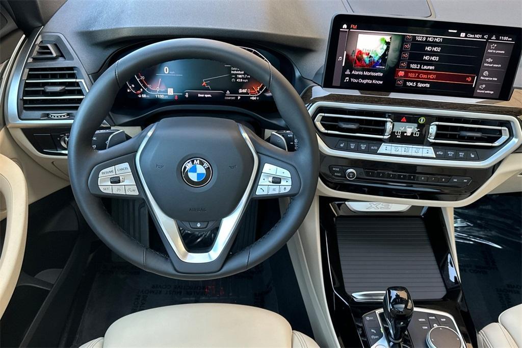 used 2022 BMW X3 car, priced at $39,900
