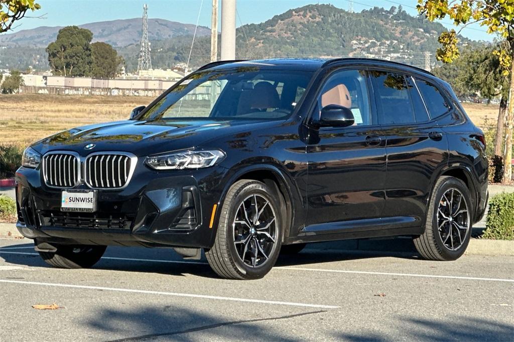 used 2022 BMW X3 car, priced at $37,900