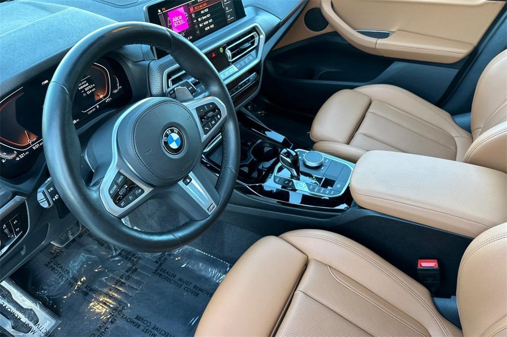 used 2022 BMW X3 car, priced at $37,900