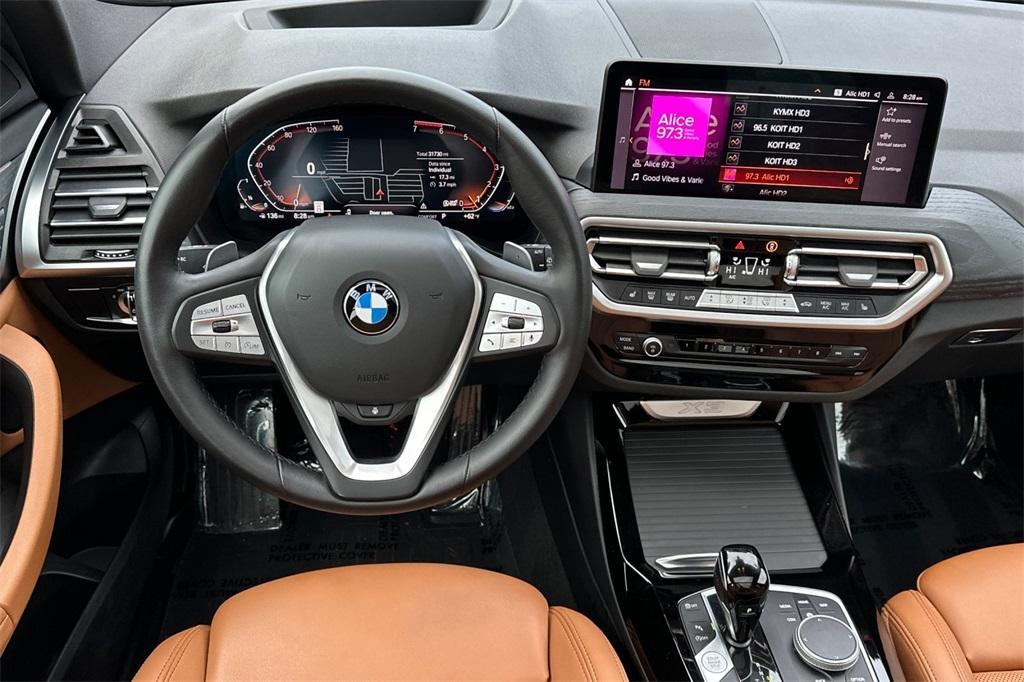used 2023 BMW X3 car, priced at $37,900