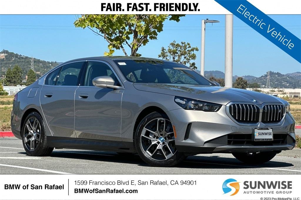 used 2024 BMW i5 car, priced at $55,900