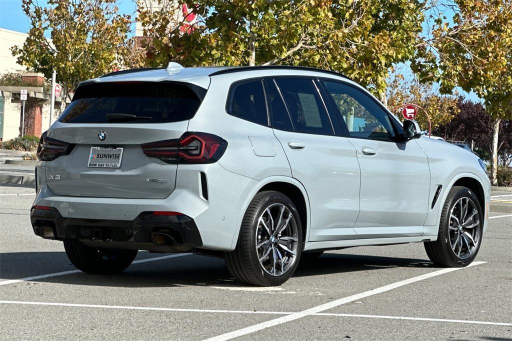 used 2023 BMW X3 car, priced at $41,900